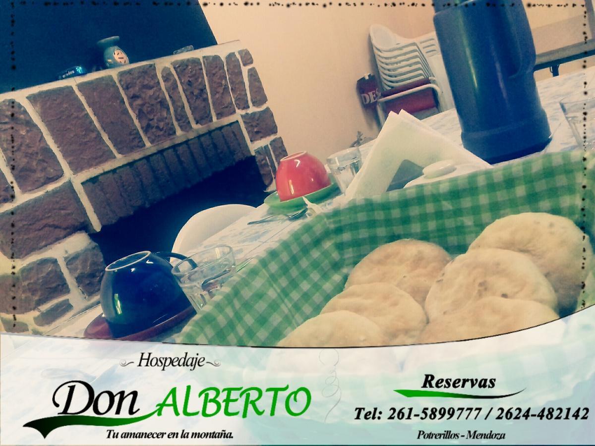 Hospedaje Don Alberto Hotell Potrerillos Eksteriør bilde